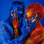 Les âmes sœurs se connectent à travers les yeux et le cœur